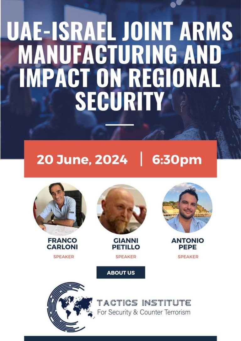 UAE-Israel joint arms manufacturing and impact on regional security