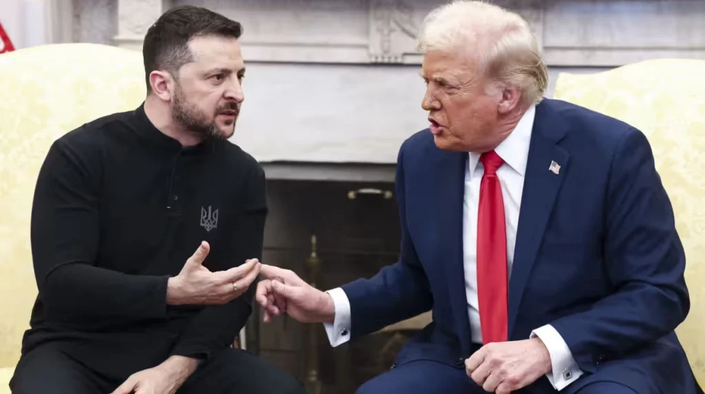 Trump’s heated exchange with Zelenskyy A blow to U.S. global credibility