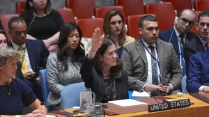 At UN, US stands alone in vetoing unconditional Gaza ceasefire resolution