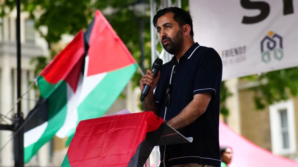 Humza Yousaf accuses UK ministers of misusing anti‑terror laws against pro‑Palestine activists
