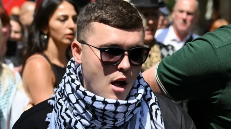 Kneecap rapper appears in court facing terrorism charge for displaying Hezbollah flag