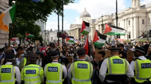 Counter-terrorism and civil liberties: Policing protests against Palestine action
