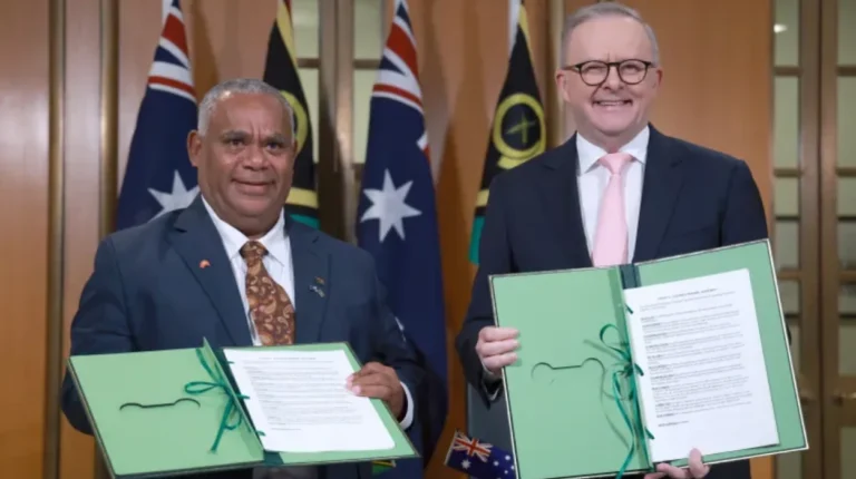 Australia Vanuatu Deal Blocks Potential China Military Base 