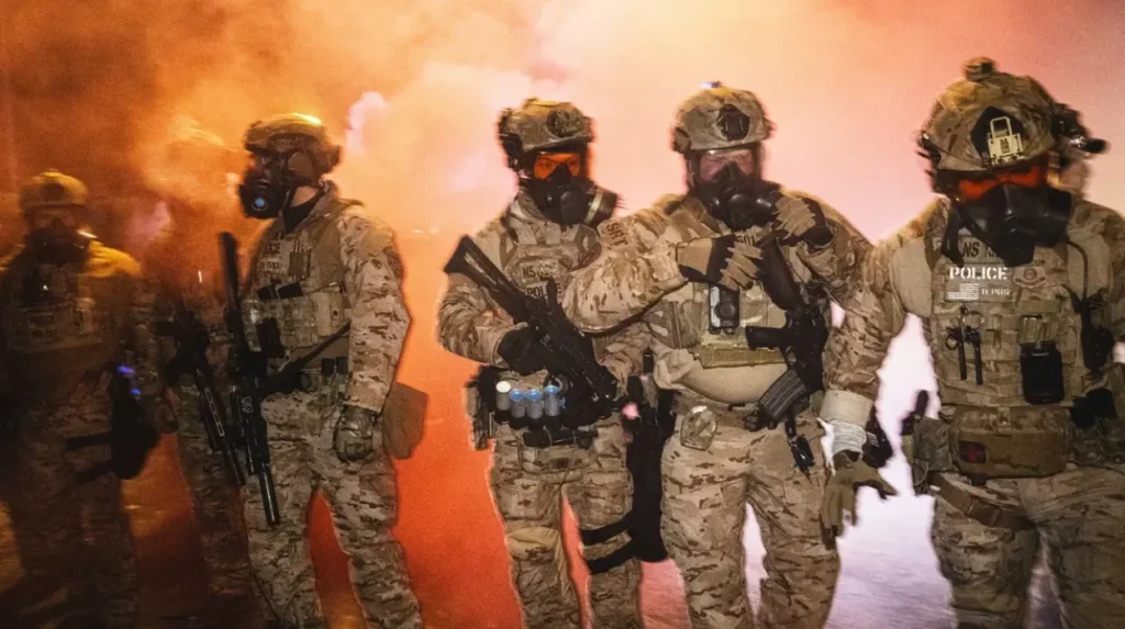 How did ICE become a paramilitary force in plain sight