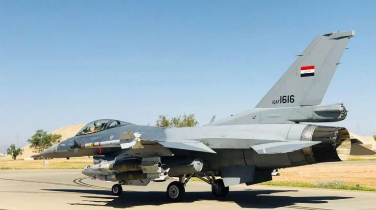 Iraqi F-16 Strike ISIS Hideouts in Kirkuk