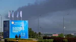 Russia Claims Hundreds of Ukrainian Drones Downed as Economic Forum Ends