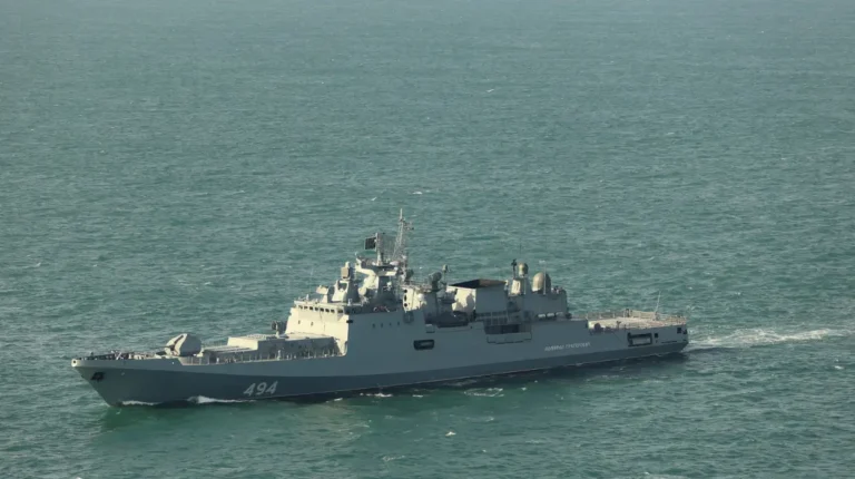 Russian Warship Warning Shots at Yacht Raise English Channel Tensions