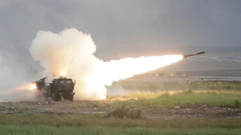 Taiwan Test-Fires U.S.-Supplied HIMARS Rocket System Toward China