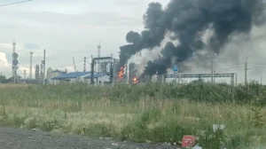 Ukrainian Drones Hit Russia’s Largest Oil Refinery